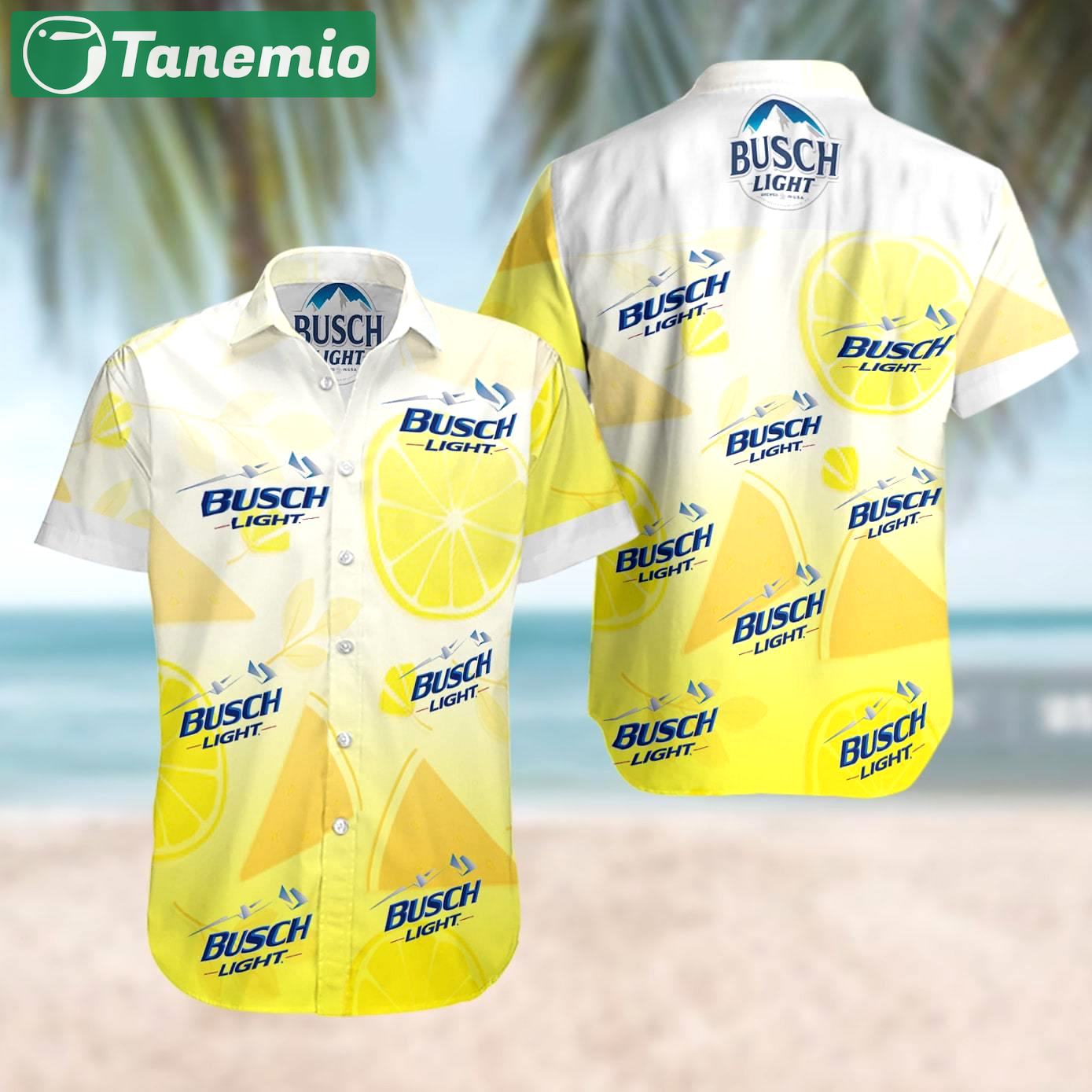 Busch light summer hawaiian beach shirt Hawaii Shirt Shorts & Flip Flops