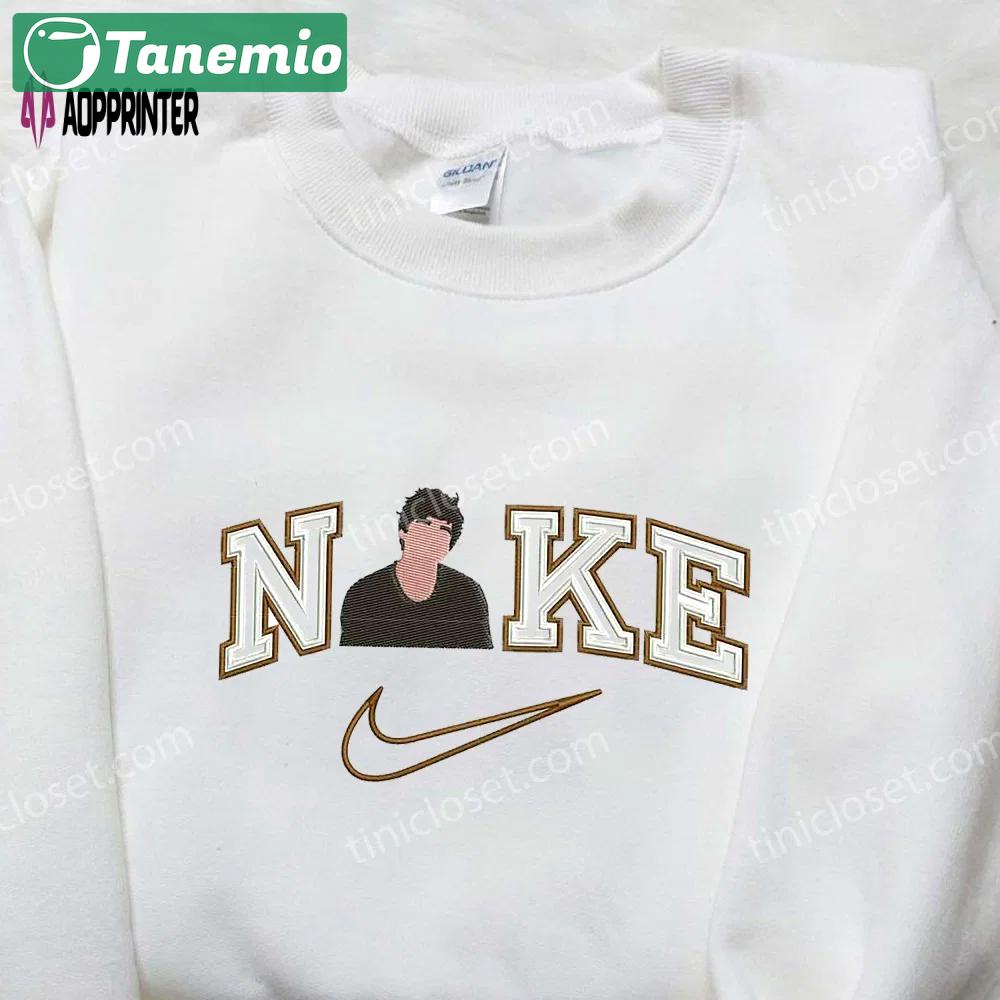 Calum hood x nike embroidered shirt – music inspired nike embroidered shirt Embroidered Shirt
