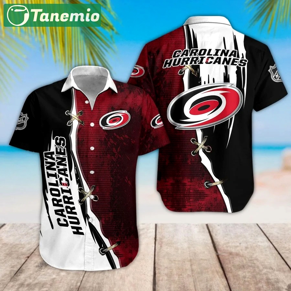 Carolina hurricanes nhl hawaiian shirt Hawaii Shirt Shorts & Flip Flops