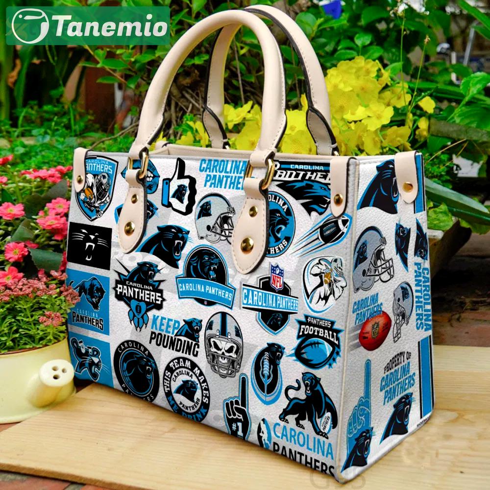 Carolina panthers 1 leather hand bag gift for women’s day: perfect women s day gift g95 3479 Women Leather Hand Bag