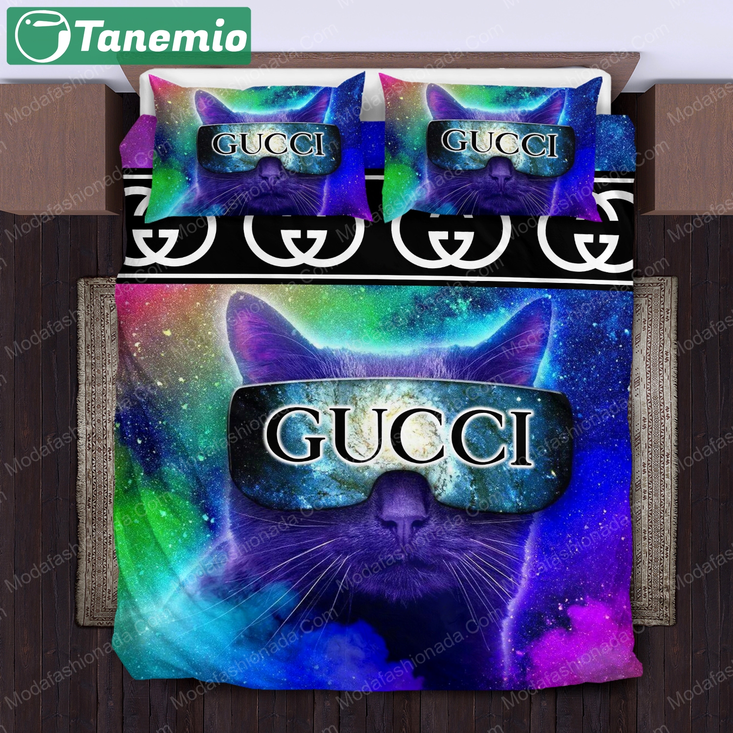 Cats glasses gucci logo type 1529 Bedding Sets luxury ideas covers hyperbeast Bedroom premium fashion brand bedclothes sheets bedspread duvet blankets bed linen home decor