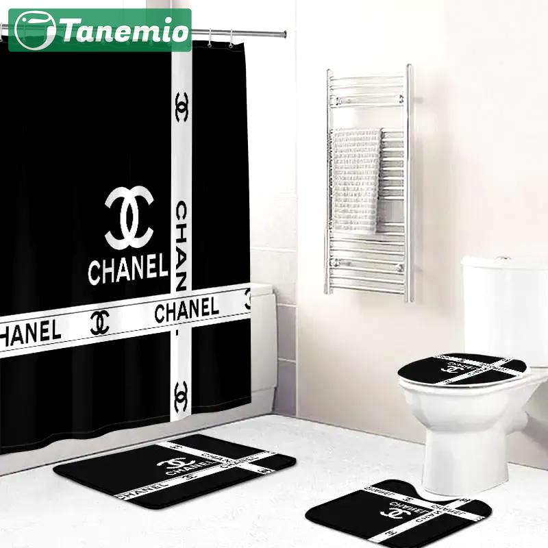 Chanel fashion logo limited luxury brand hot bathroom set home decor Bathroom Set