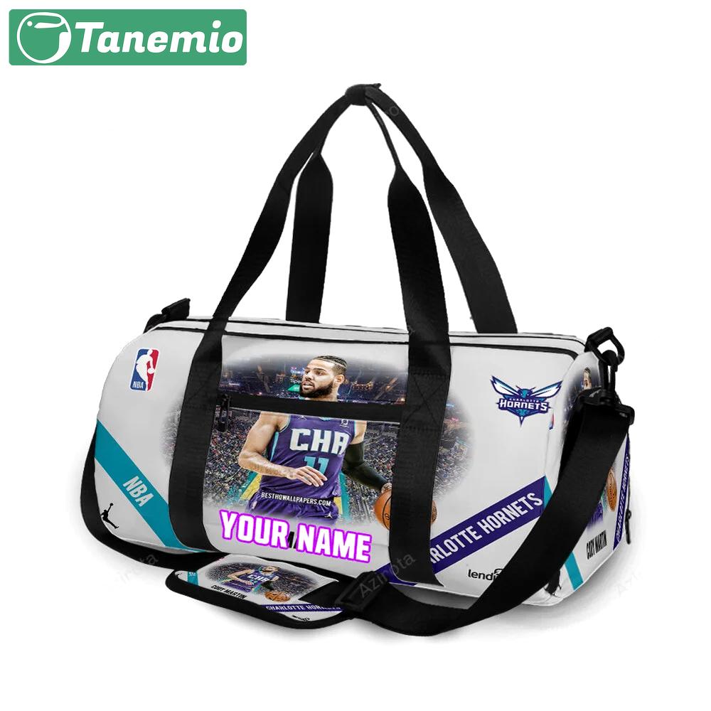 Charlotte hornets cody martin1 personalized name travel bag gym bag 402 Travel Bag