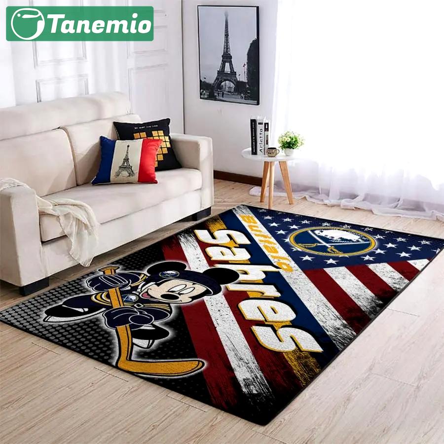 Cincinnati bengals mickey retro style nice gift home decor area rug Rectangle Rug