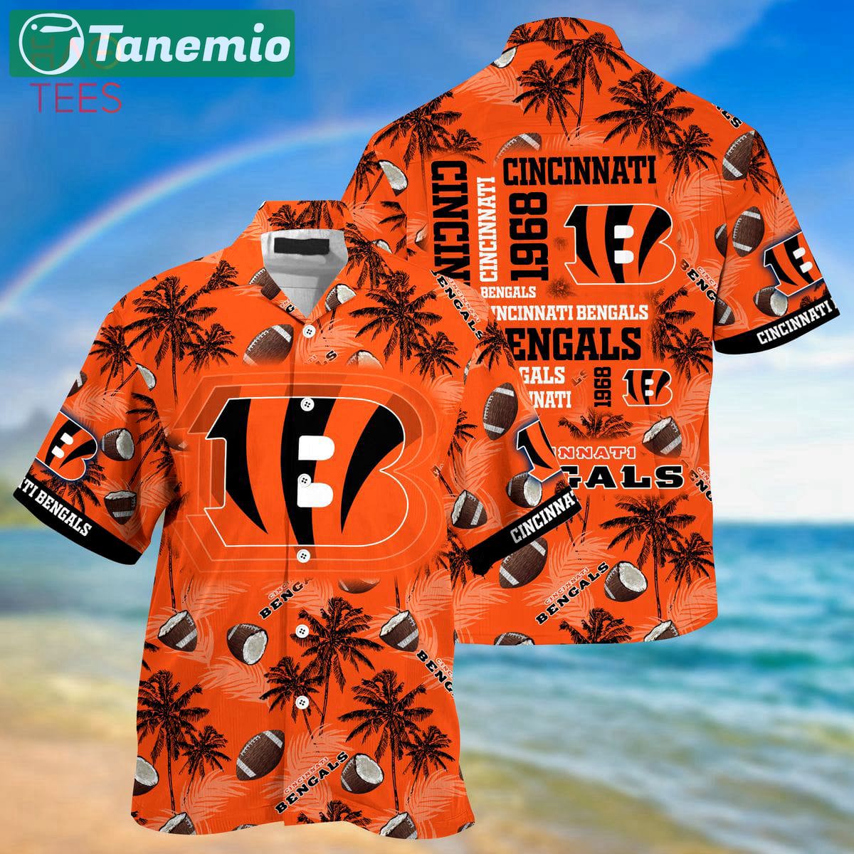 Cincinnati bengals nfl hawaiian shirt trending summer 2023 style 0334 Hawaii Shirt
