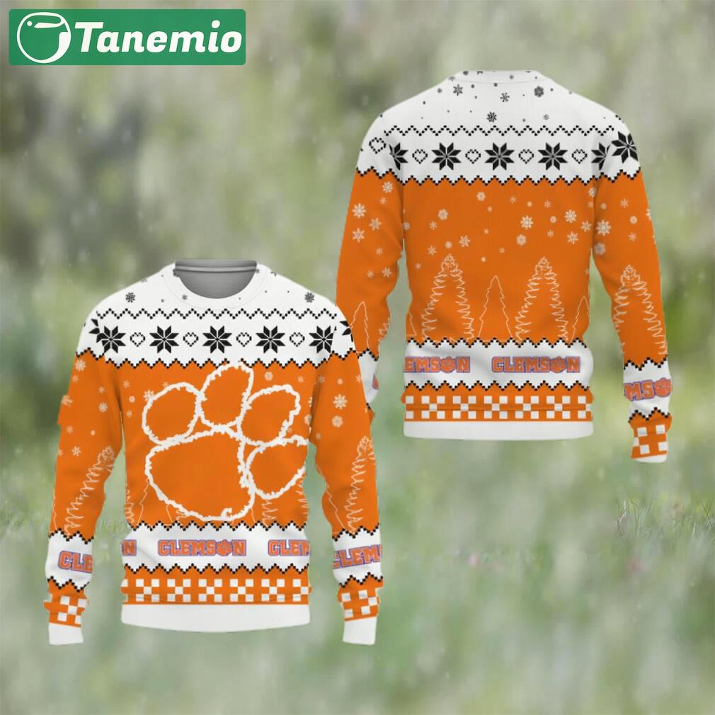 Clemson tigers ugly christmas sweater Christmas Ugly Sweater