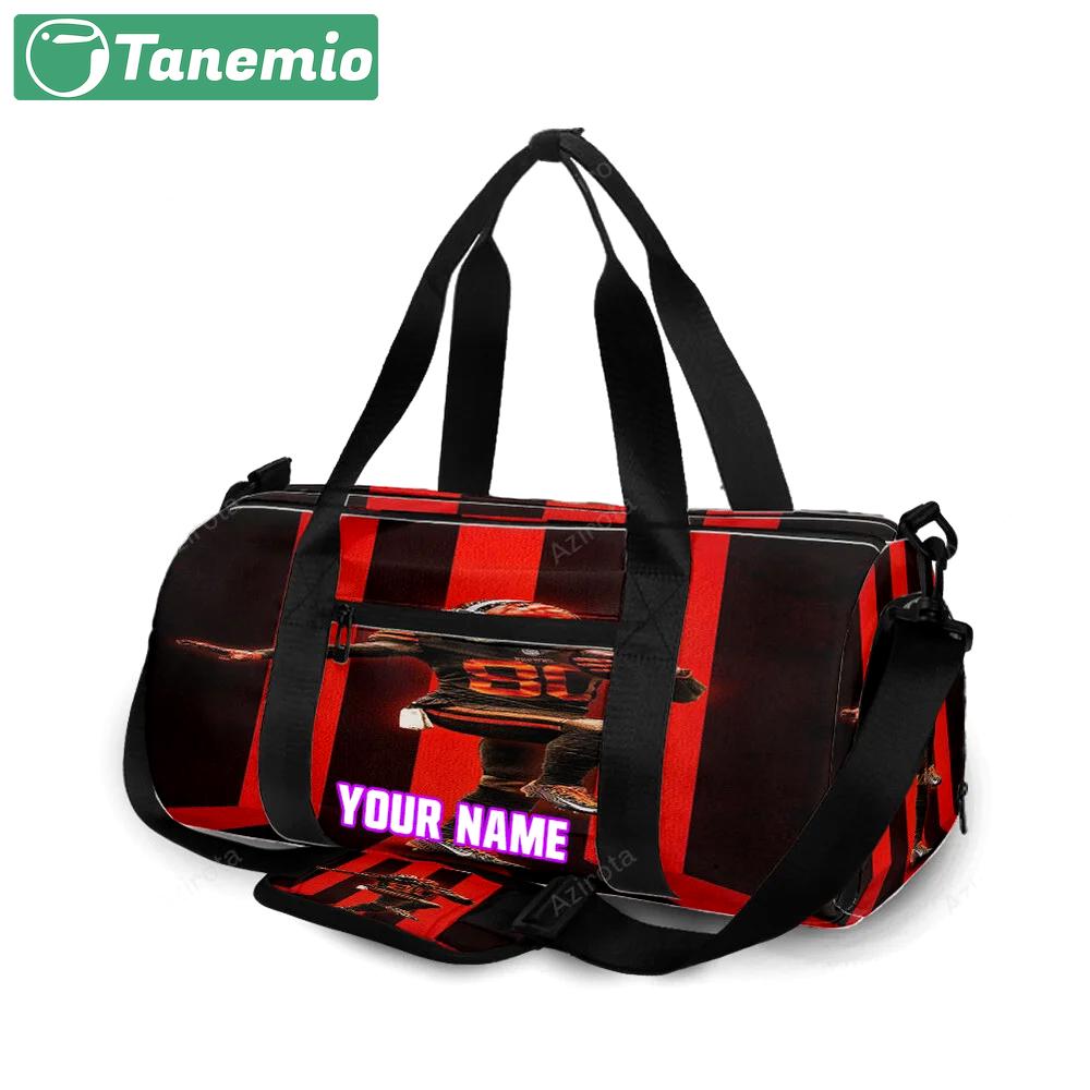 Cleveland browns jarvis landry 80 v1 personalized name travel bag gym bag 509 Travel Bag