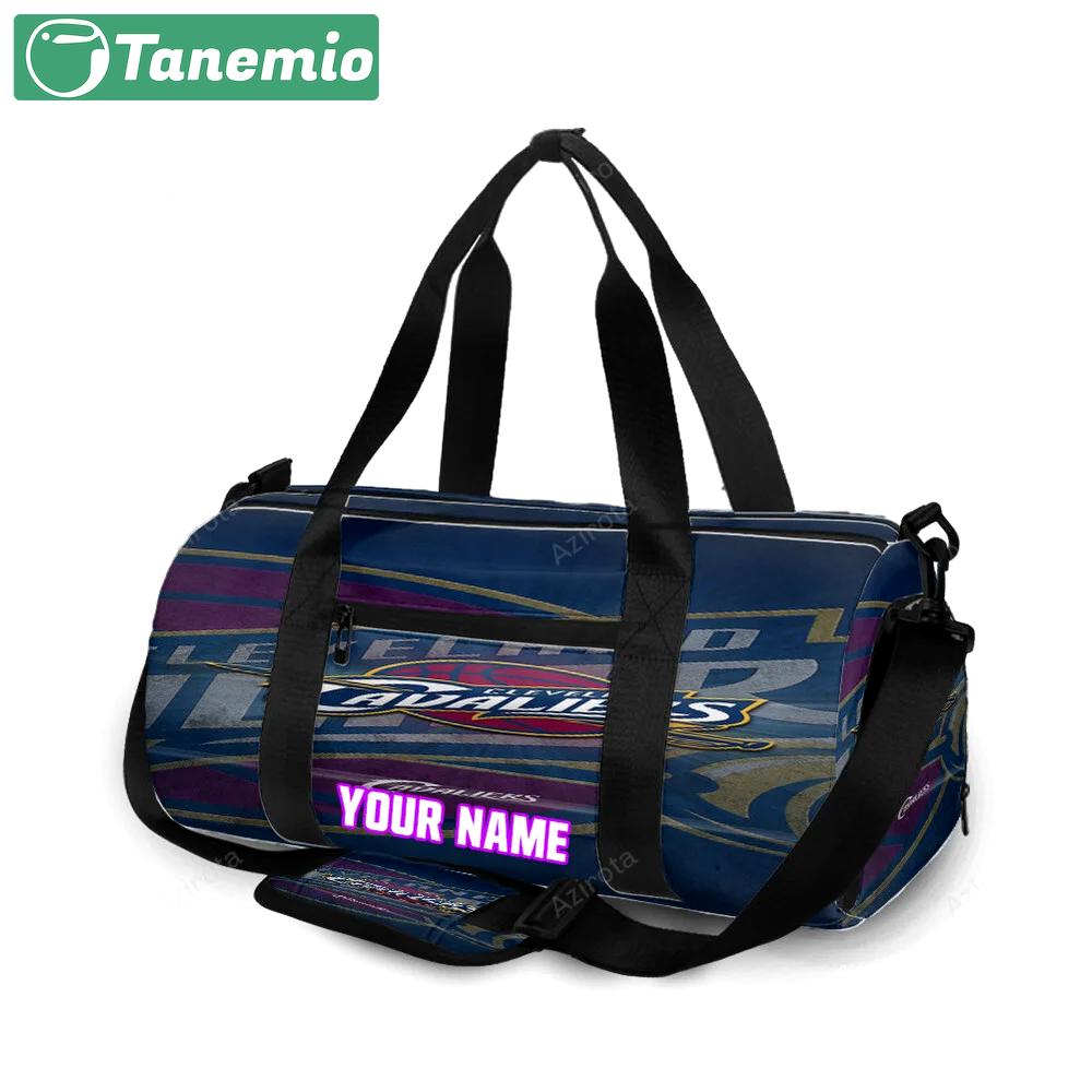 Cleveland cavaliers logo6 personalized name travel bag gym bag 248 Travel Bag