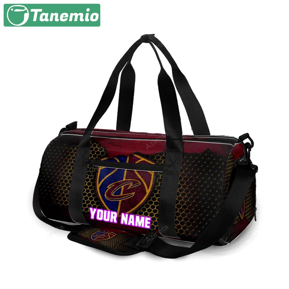 Cleveland cavaliers metal personalized name travel bag gym bag 252 Travel Bag