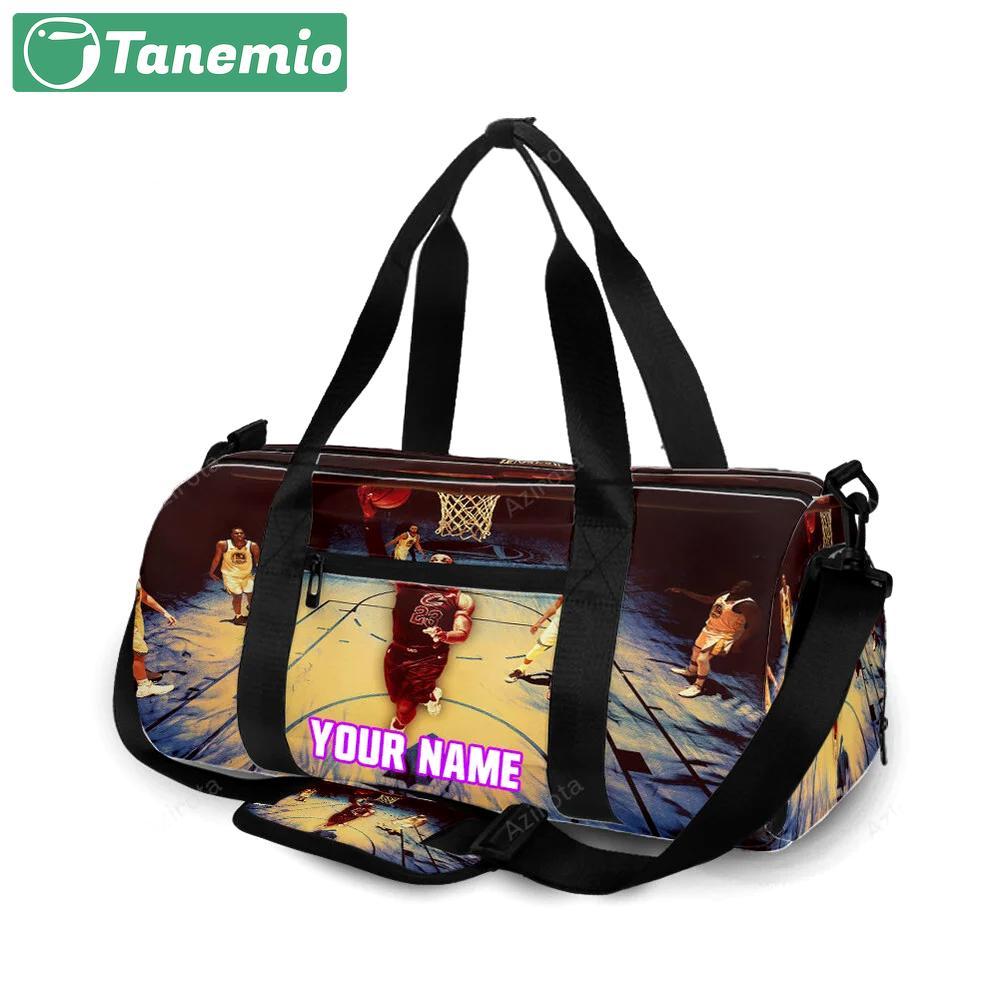 Cleveland cavaliers team4 personalized name travel bag gym bag 2170 Travel Bag