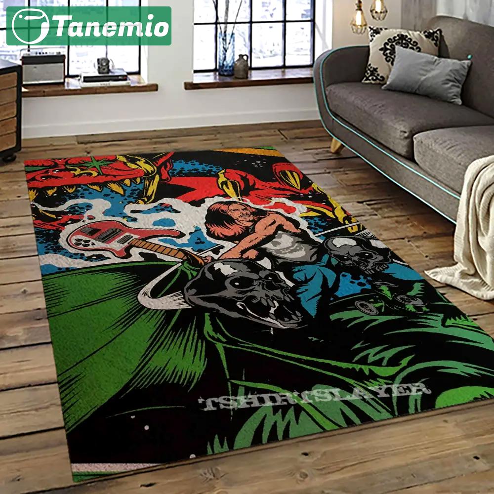 Cliff burton rapper hiphop music retangle carpet area rug home decor best gift for fan and friends cb13 Rectangle Rug