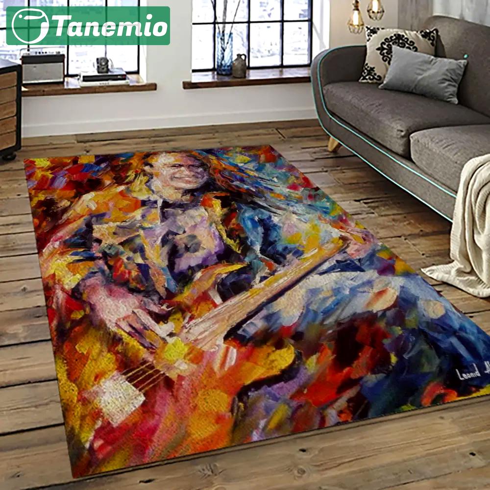 Cliff burton rapper hiphop music retangle carpet area rug home decor best gift for fan and friends cb2 Rectangle Rug