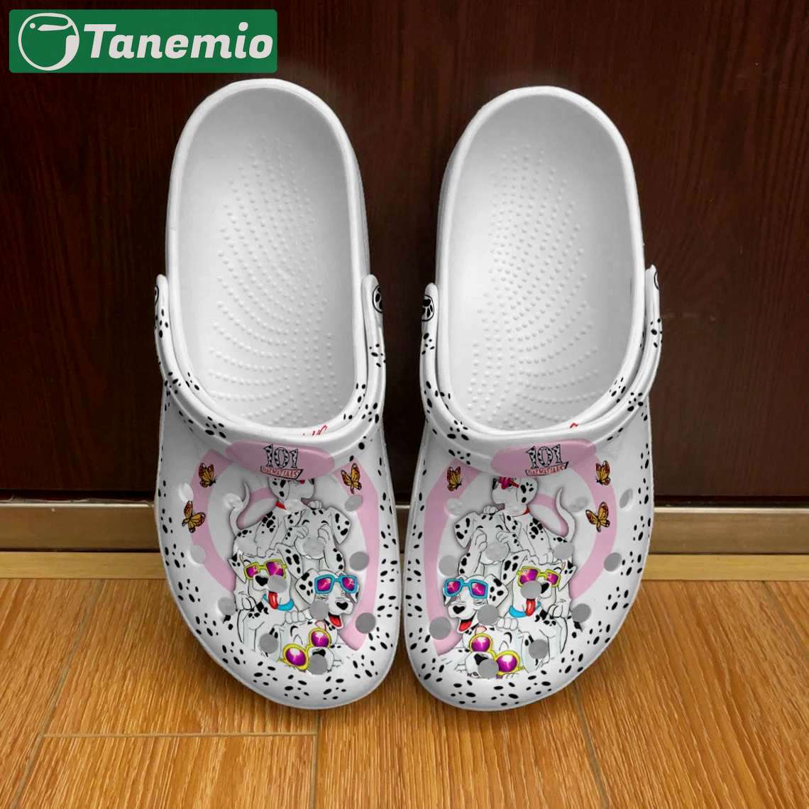 Crocs outfit - 101 dalmatians black white paws patterns disney graphic cartoon unisex crocs clogs crocband shoes - 1 Crocs Outfit
