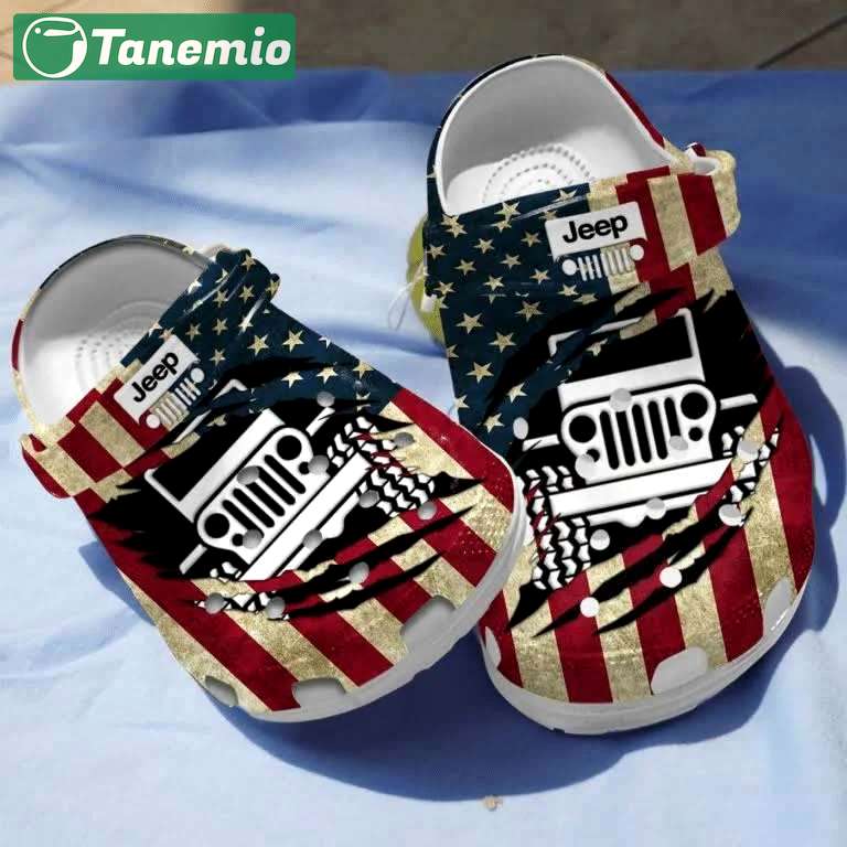 Crocs outfit - american jeep crocs crocband clog shoes for jeep lover - 23 Crocs Outfit