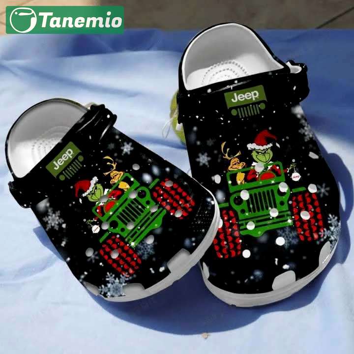 Crocs outfit - christmas jeep grinch crocs clogs crocband shoes - 380 Crocs Outfit