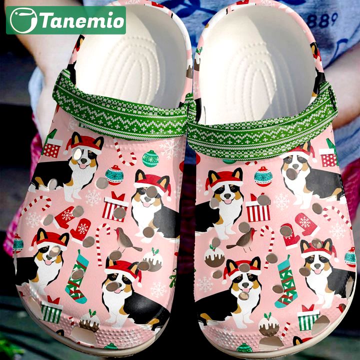 Crocs outfit - corgi merry corgimas christmas pattern crocs crocband clog shoes for men women - 412 Crocs Outfit