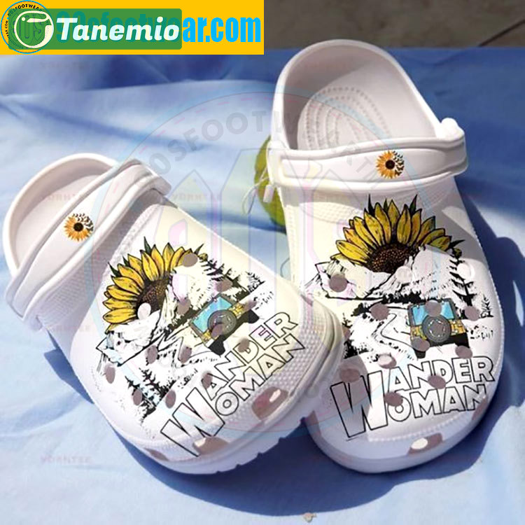 Crocs outfit - crocs with sunflowers – sunflowers with wander camping custom classic clog - 427 Crocs Outfit