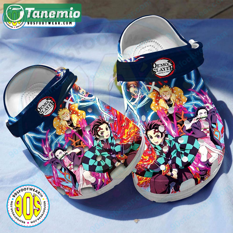 Crocs outfit - demon slayer crocs demon slayer lightning anime clog shoes - 562 Crocs Outfit