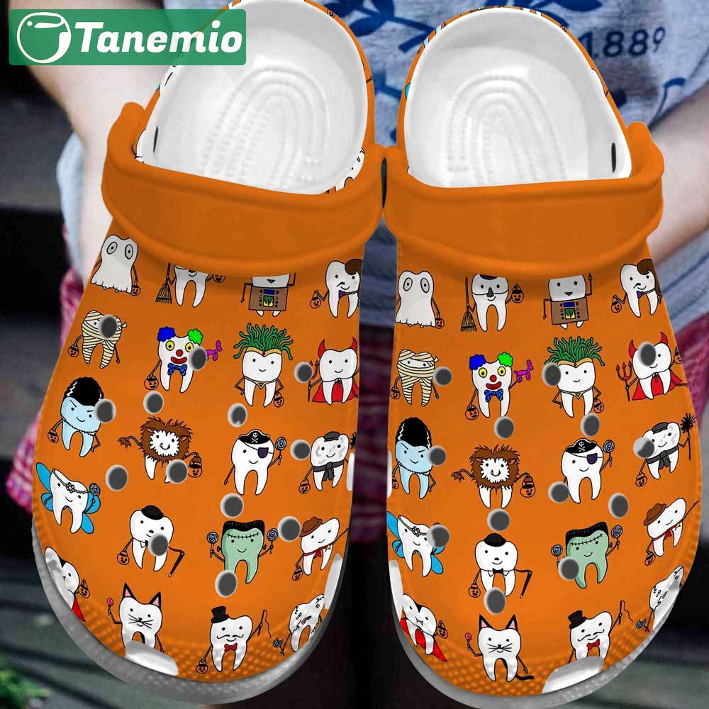 Crocs outfit - dentist teeths halloween cosplay crocs clogs crocband shoes - 587 Crocs Outfit