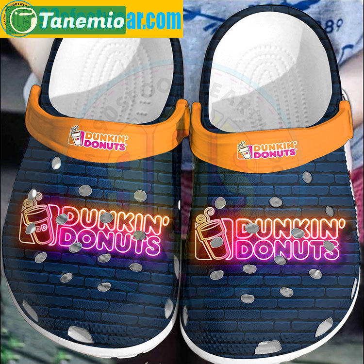 Crocs outfit - dunkin donuts crocs neon light custom classic clog - 651 Crocs Outfit