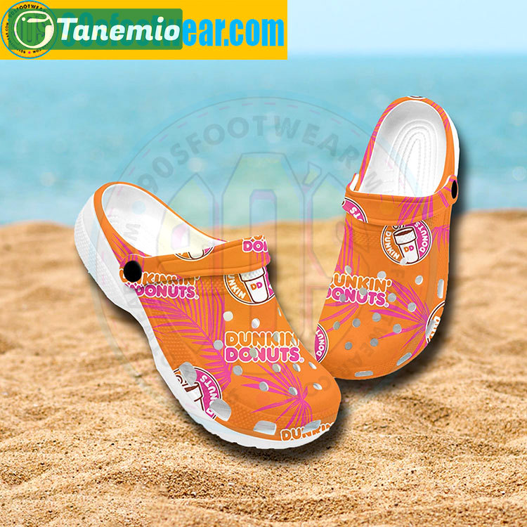 Crocs outfit - dunkin donuts crocs palm leaves custom classic clog - 655 Crocs Outfit