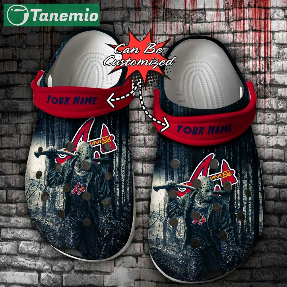 Crocs outfit - halloween crocs personalized atlanta braves friday the 13th horror character jason voorhees clogs crocband shoes - 867 Crocs Outfit
