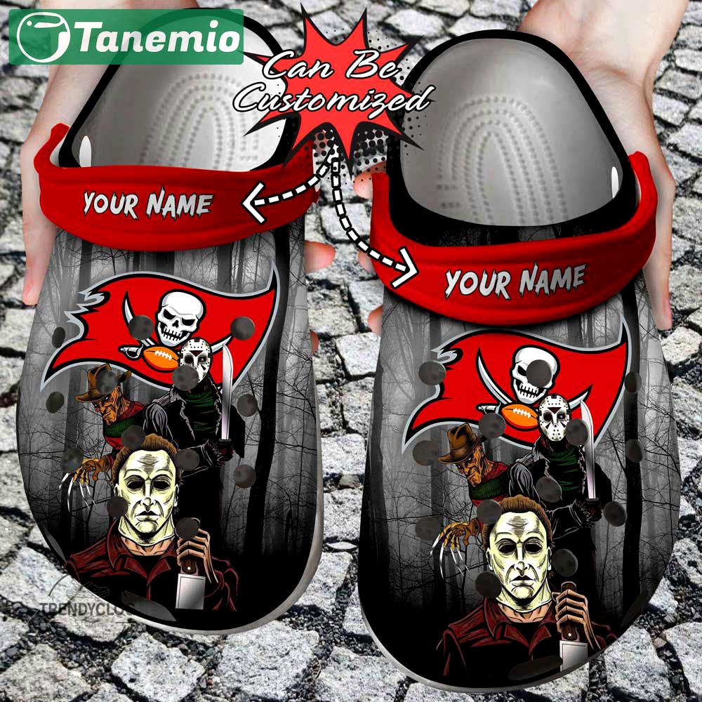 Crocs outfit - halloween crocs personalized tampa bay buccaneers horror movie clogs crocband shoes - 999 Crocs Outfit