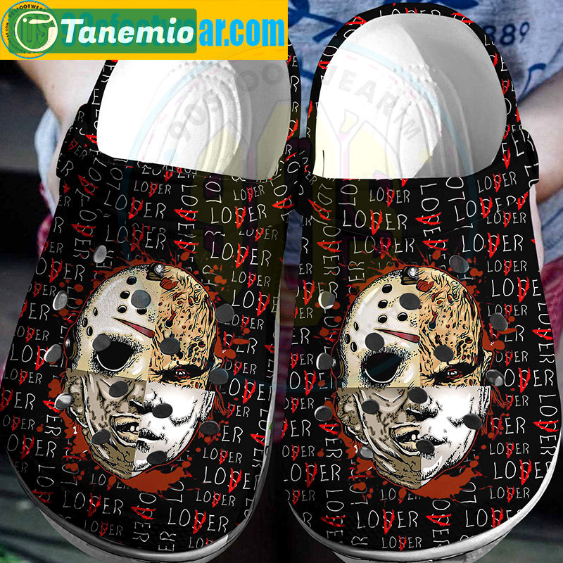 Crocs outfit - halloween movie crocs 4 faces horror movies character classic clogs - 1070 Crocs Outfit
