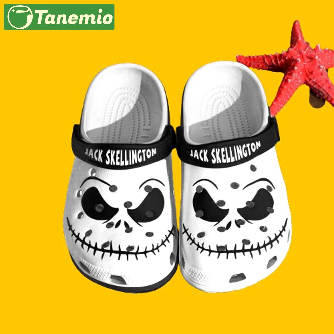 Crocs outfit - jack skellington b&w halloween nightmare before christmas crocs clogs crocband shoes - 1299 Crocs Outfit