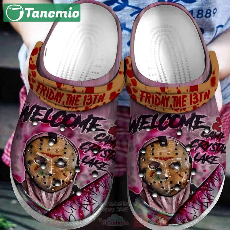 Crocs outfit - jason voorhees friday the 13th welcome camp crystal lake crocs crocband clogs shoes - 1319 Crocs Outfit