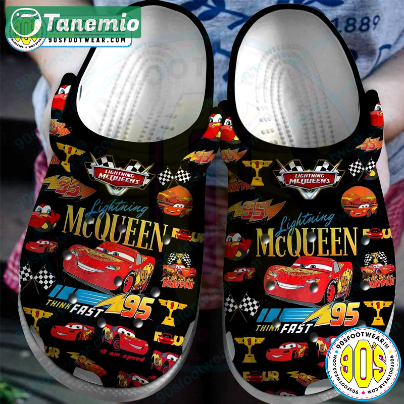 Crocs outfit - lightning mcqueen crocs pixar cars cartoon movie themed clog shoes - 1361 Crocs Outfit