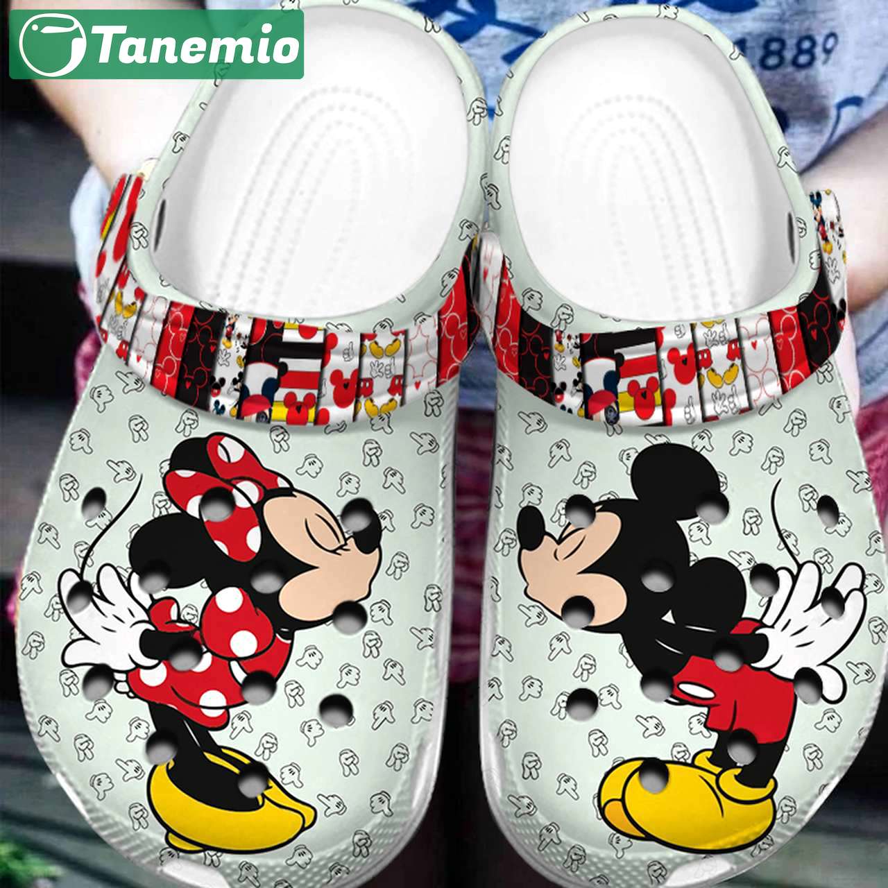 Crocs outfit - mickey and minnie mouse crocs crocband clogs - 1434 Crocs Outfit