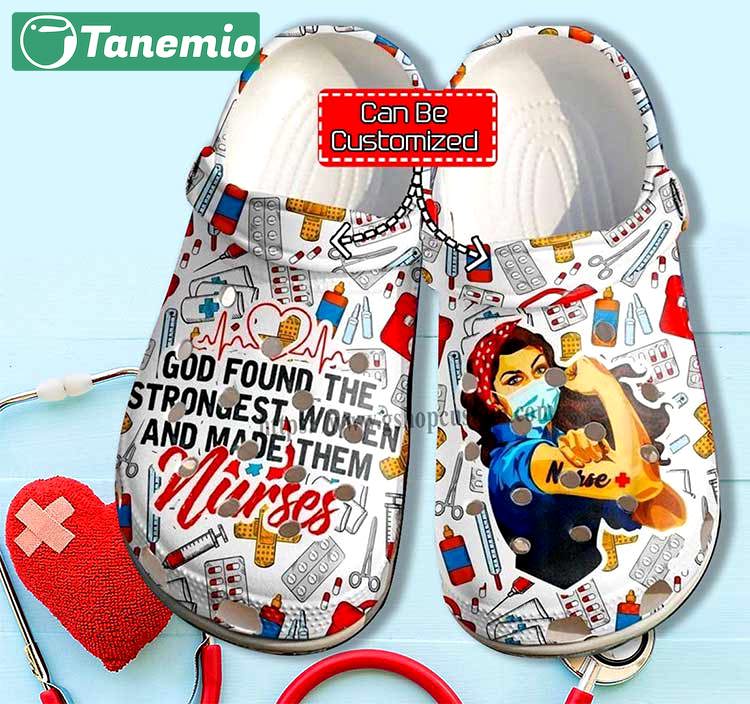 Crocs outfit - nurse america strong women personalized crocs shoes - 1513 Crocs Outfit