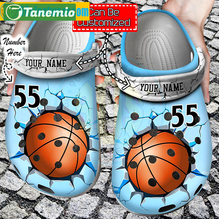 Crocs outfit - personalized basketball crocs basketball crack blue custom classic clog - 1626 Crocs Outfit