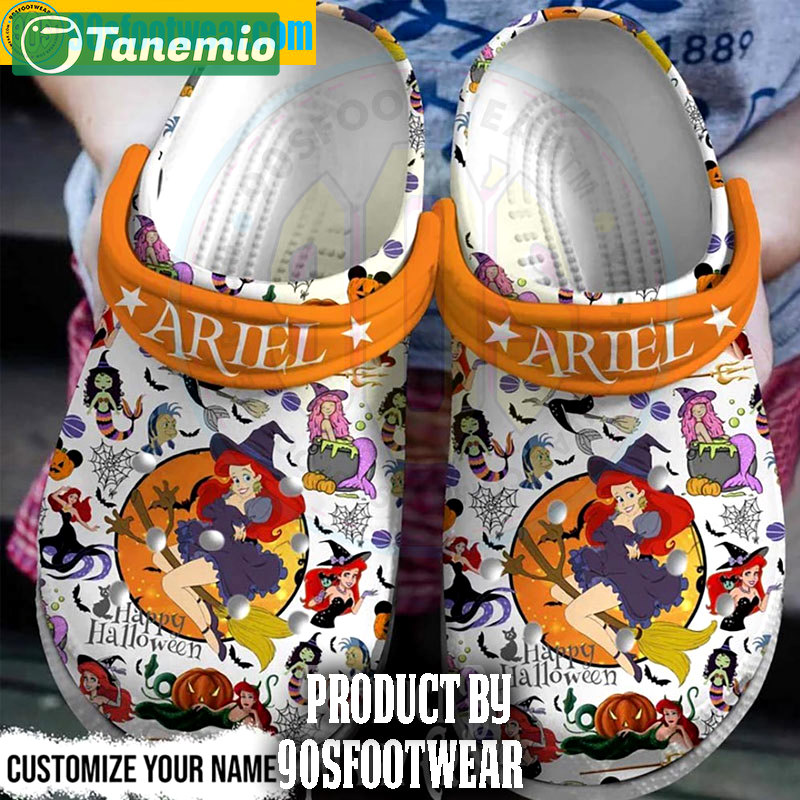 Crocs outfit - personalized disney halloween crocs mermaid classic clog - 1701 Crocs Outfit