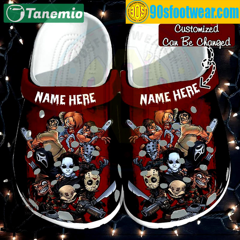 Crocs outfit - personalized halloween crocs horror movie halloween classic clogs - 1726 Crocs Outfit