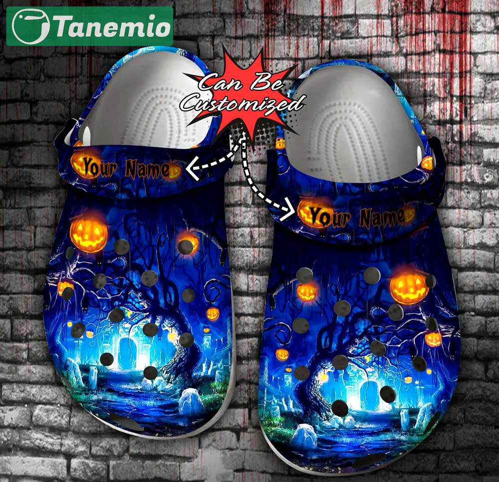 Crocs outfit - personalized spooky nights halloween crocs clogs crocband shoes - 1836 Crocs Outfit