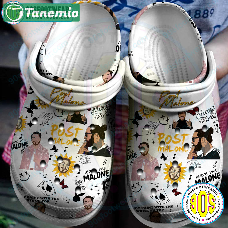Crocs outfit - post malone crocs leave me malone funny halloween clog shoes - 1921 Crocs Outfit