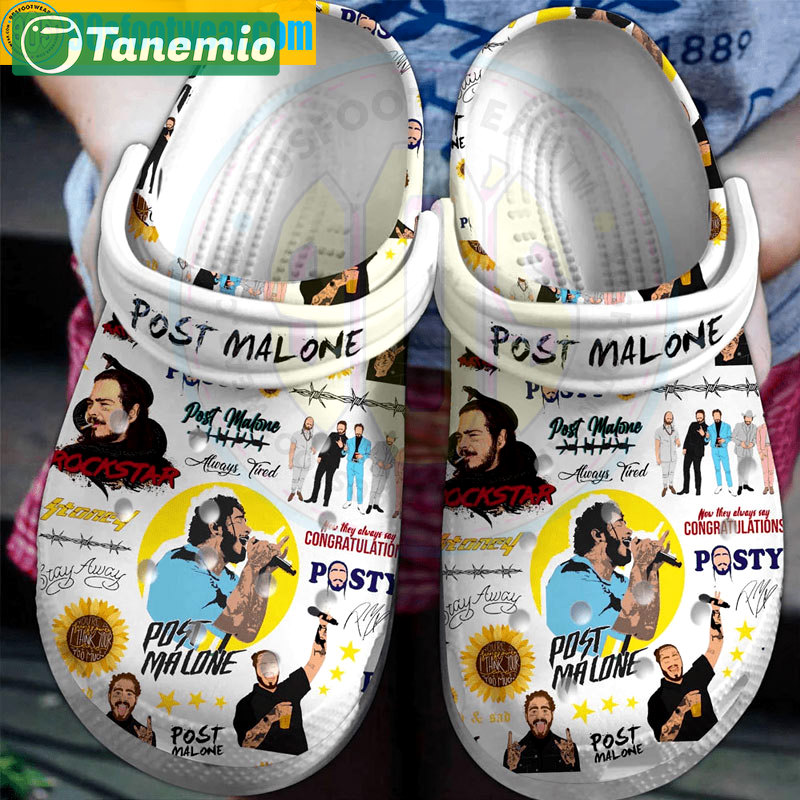 Crocs outfit - post malone crocs posty rap music classic clog shoes - 1931 Crocs Outfit
