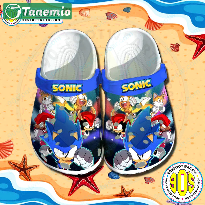 Crocs outfit - sonic crocs funny sonic the hedgehog movie clog shoes - 2023 Crocs Outfit