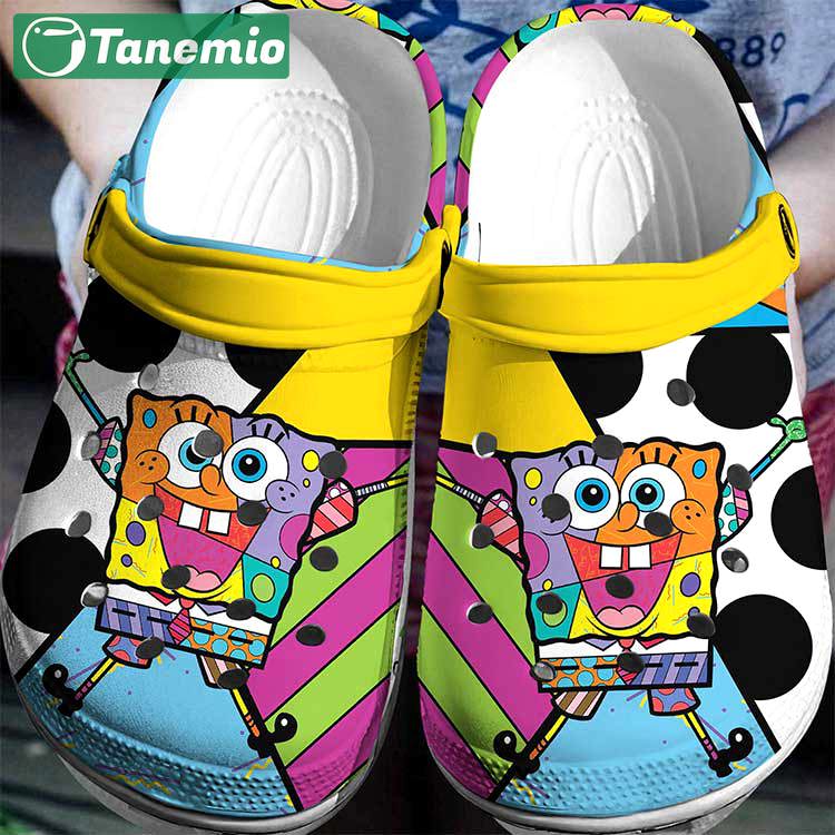 Crocs outfit - spongebob squarepants crocs 3d clogs shoes - 2055 Crocs Outfit