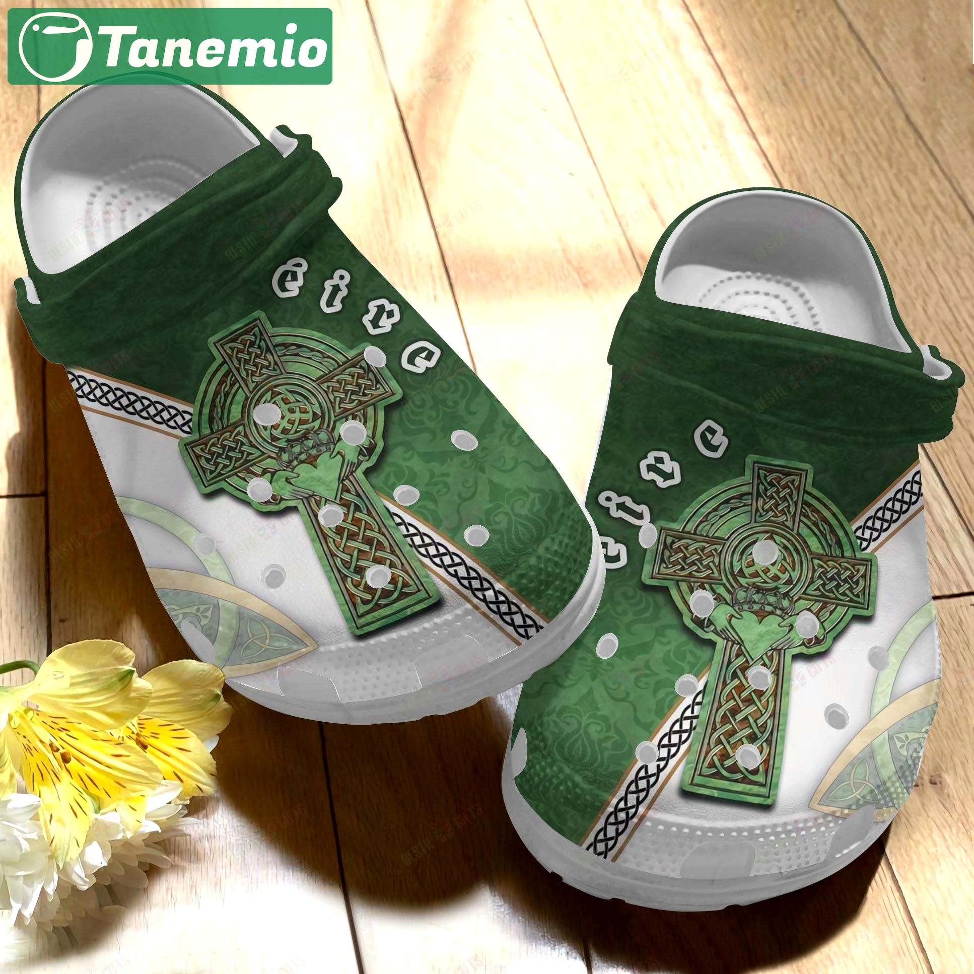 Crocs outfit - st patrick’s day ireland christian cross irish crocband crocs shoes - 2067 Crocs Outfit