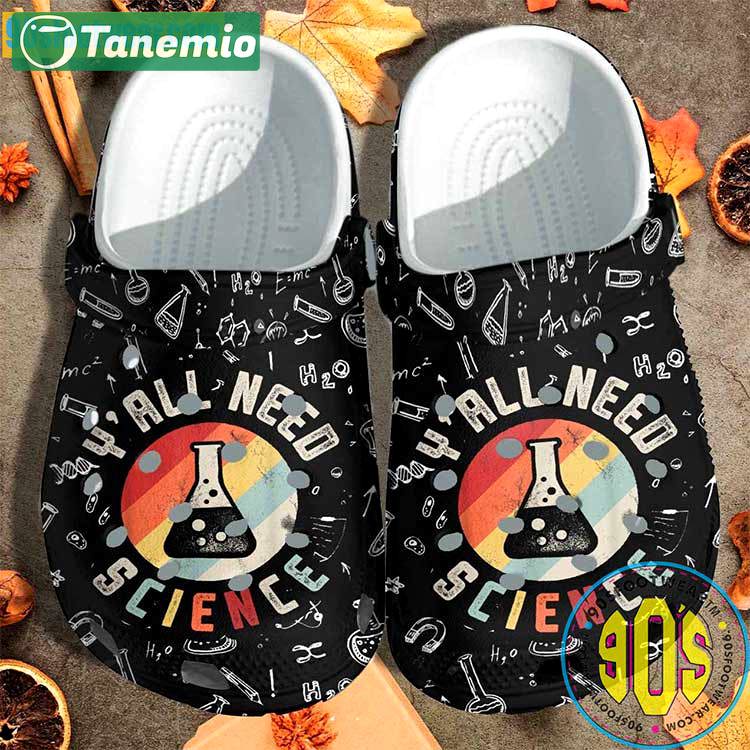 Crocs outfit - teacher crocs – science chemistry teacher clogs - 2162 Crocs Outfit