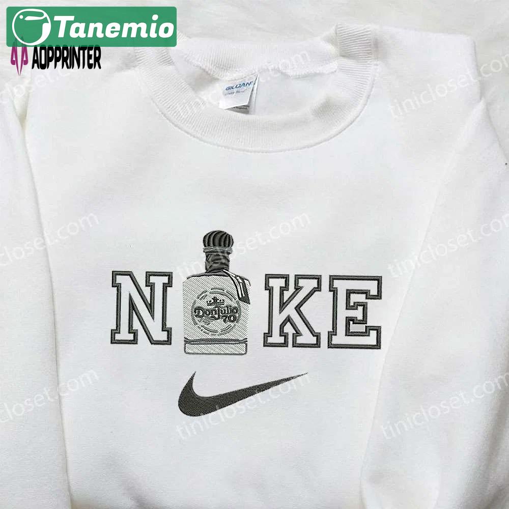 Custom don julio x nike embroidered shirt – perfect gift for him best quality Embroidered Shirt