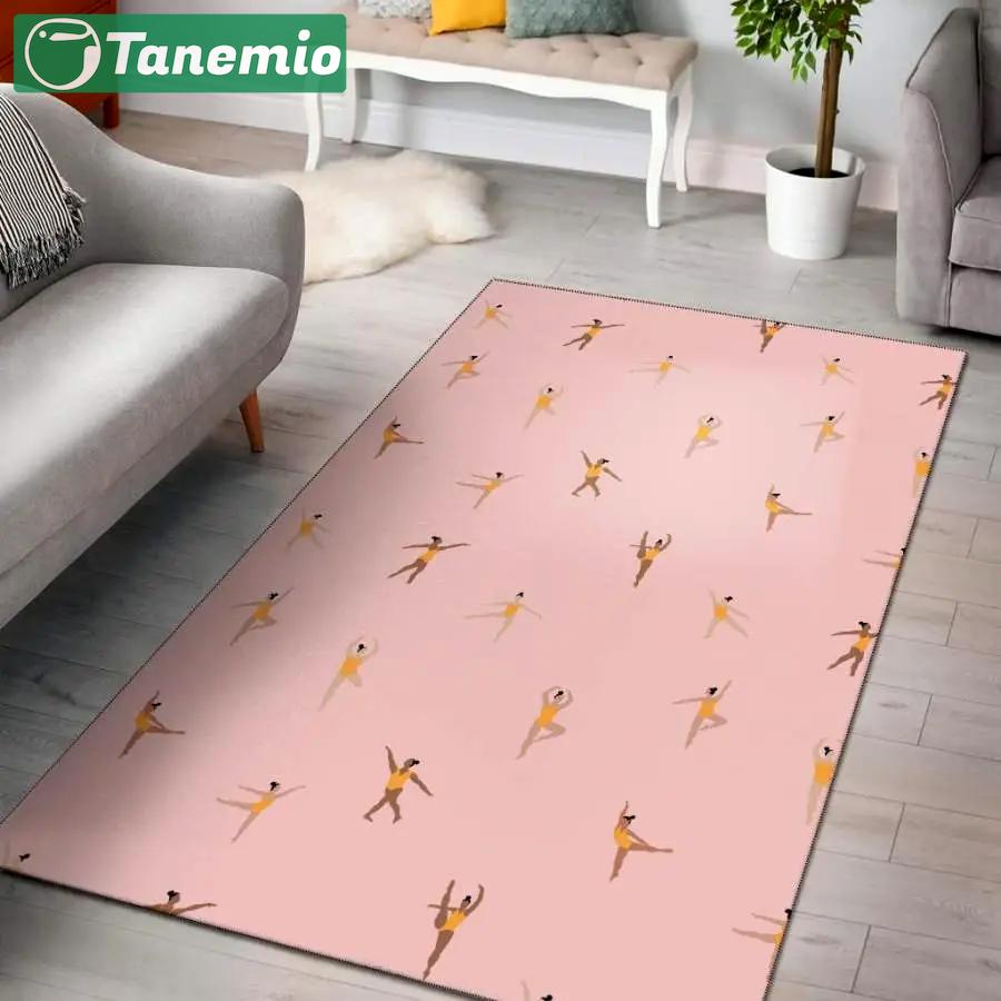 Cute otter pattern print area rug living room rug home decor Rectangle Rug