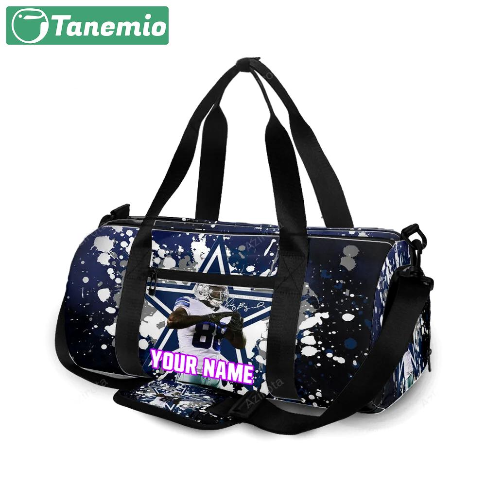 Dallas cowboys player painting star personalized name travel bag gym bag 2171 Travel Bag