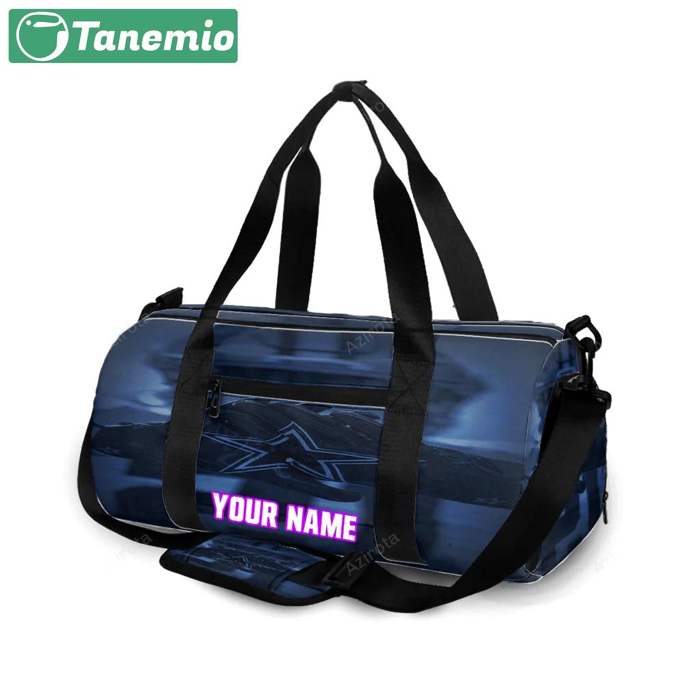 Dallas cowboys player with star golve personalized name travel bag gym bag 1593 Travel Bag