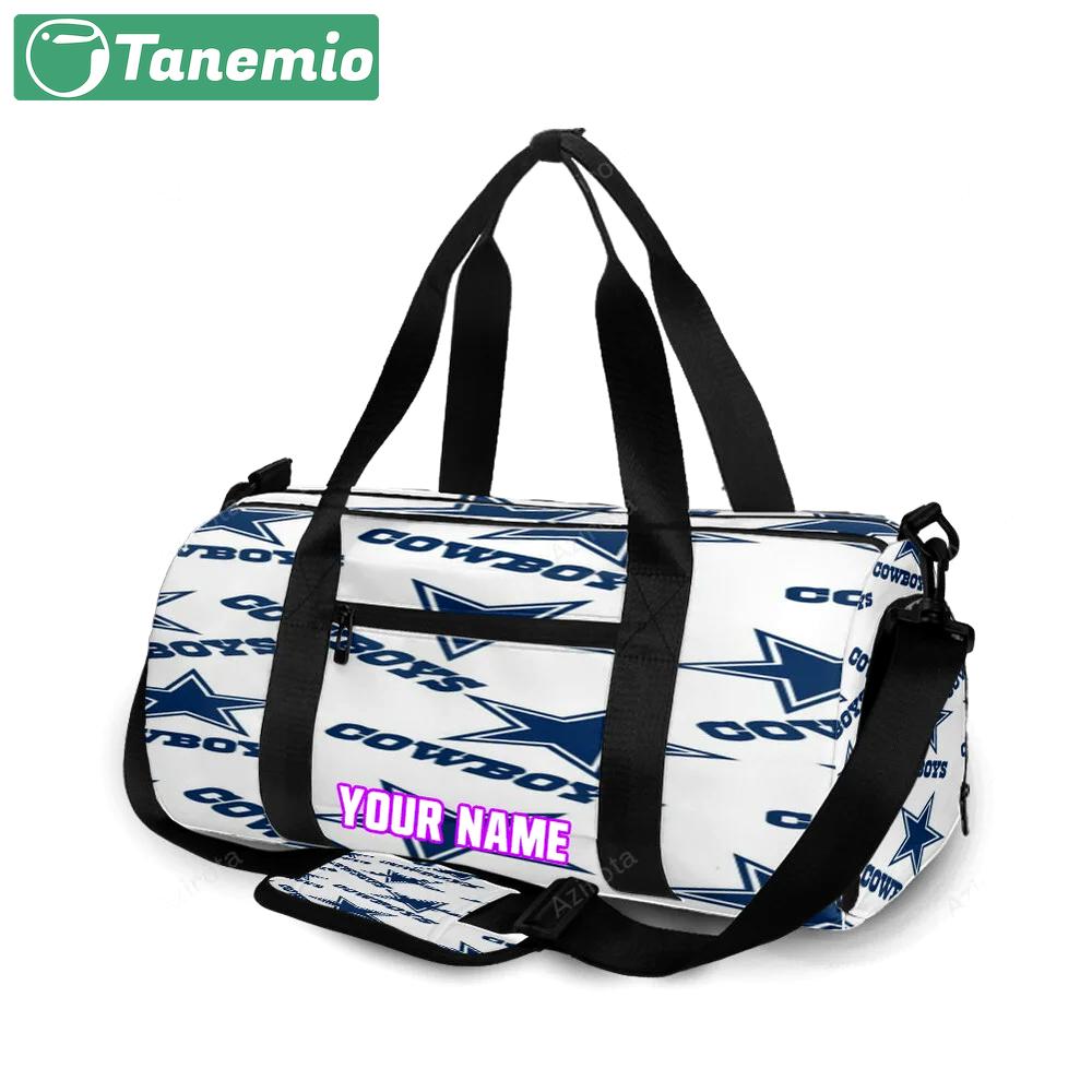 Dallas cowboys2 personalized name travel bag gym bag 2044 Travel Bag