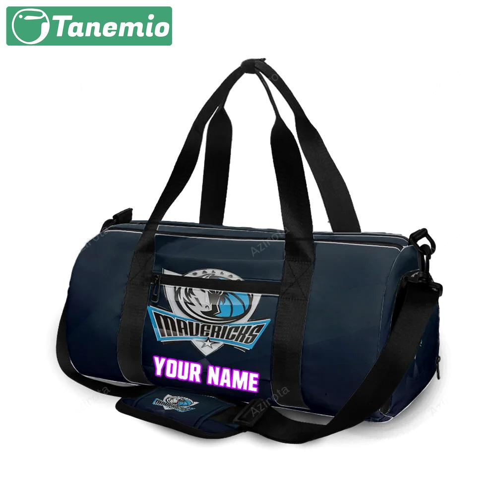 Dallas mavericks logo art 24 personalized name travel bag gym bag 1794 Travel Bag