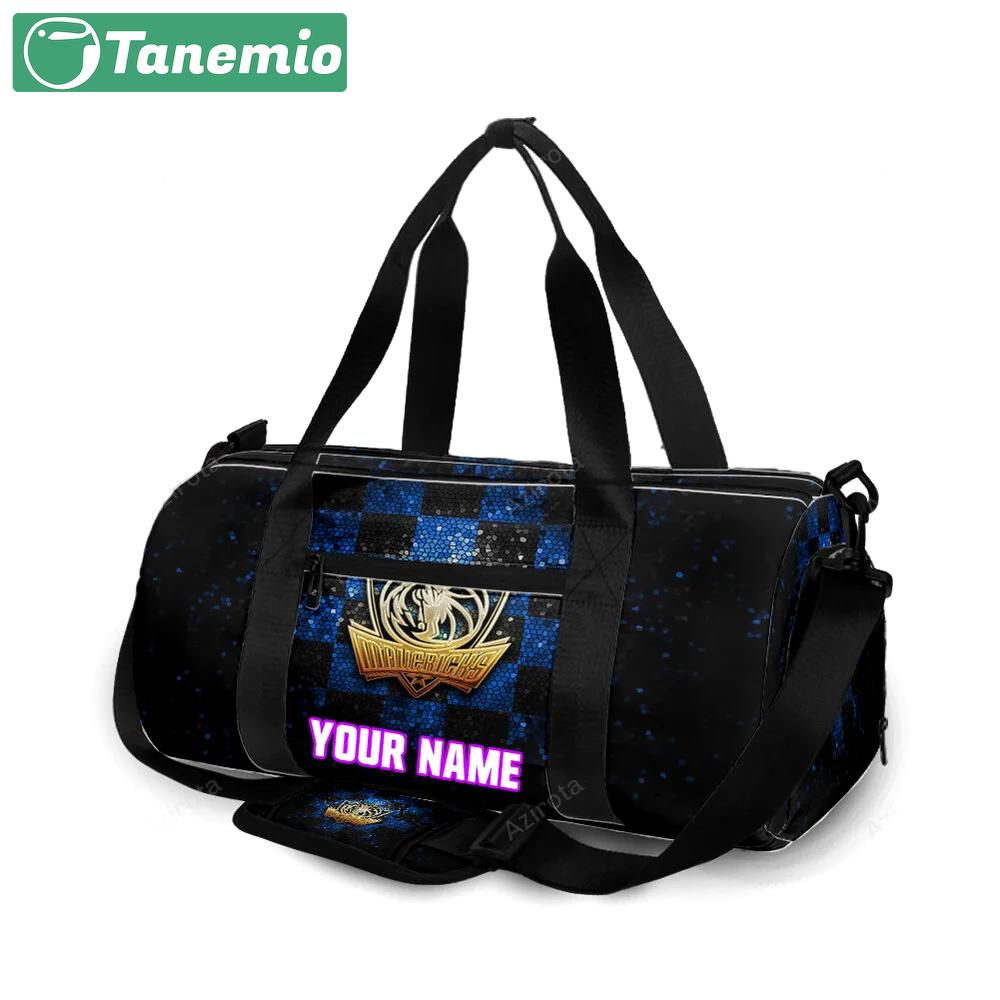 Dallas mavericks logo art 33 personalized name travel bag gym bag 2020 Travel Bag
